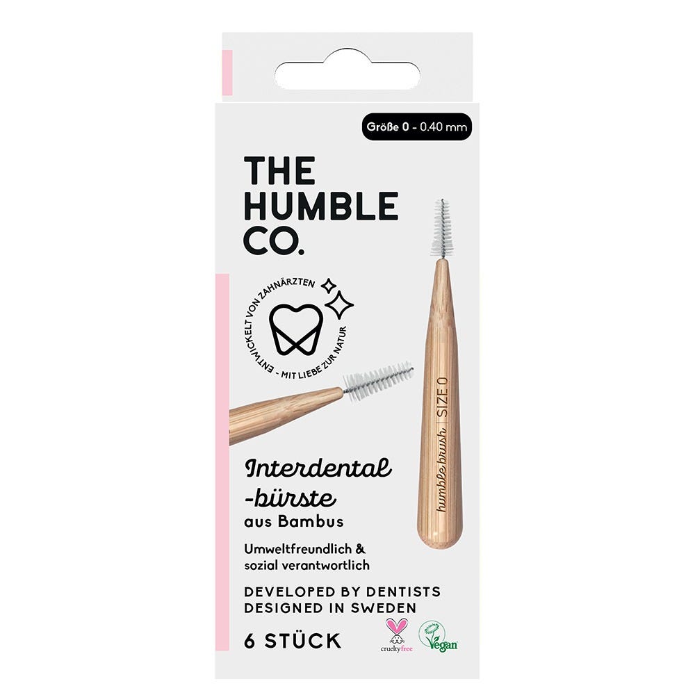 The Humble Co. Interdental Bürste 0,40 mm pink 6 Stück 