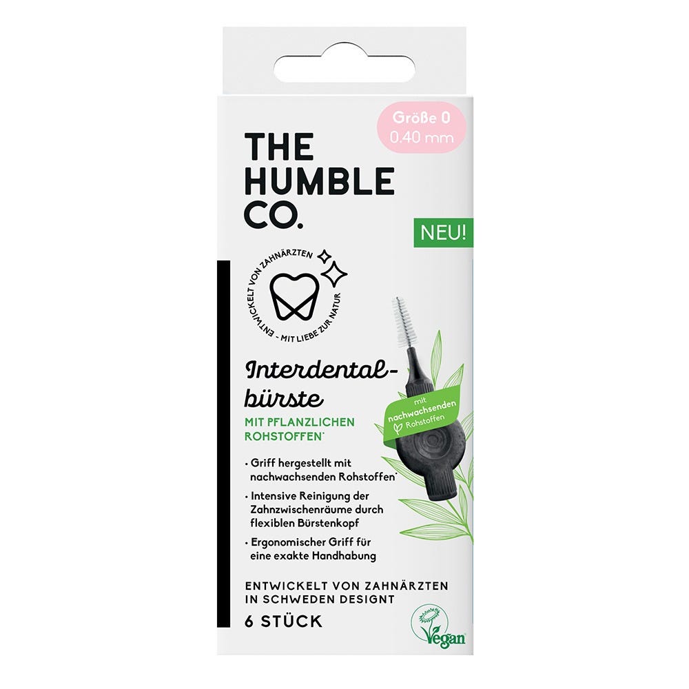 The Humble Co. Brush Interdental Bürste 0,40 mm 6 Stück 