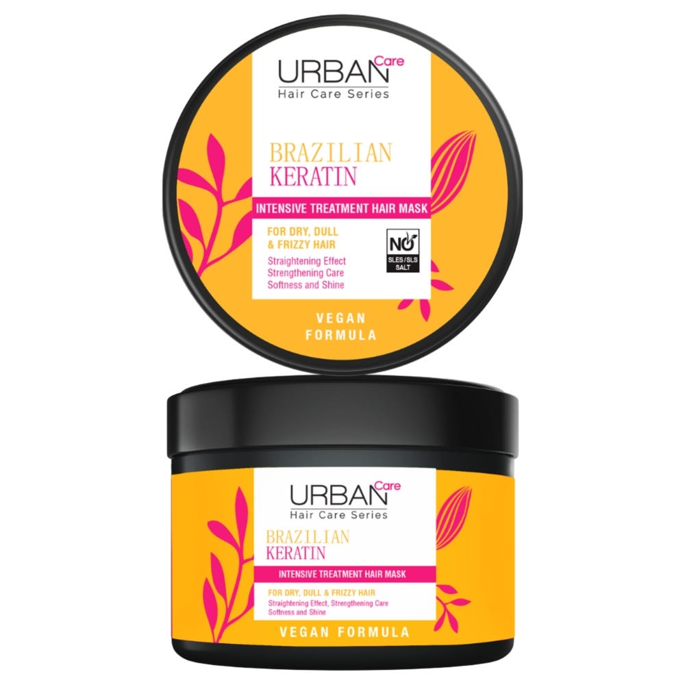 Urban Care Brazilian Keratin Intense Hair Treatment Mask 230 ml