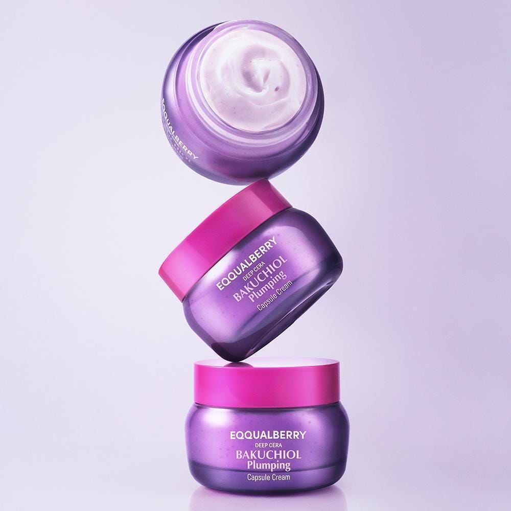 EQQUALBERRY Bakuchiol Plumping Capsule Cream 50 ml
