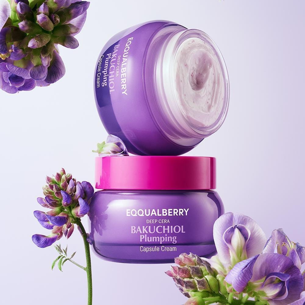 EQQUALBERRY Bakuchiol Plumping Capsule Cream 50 ml