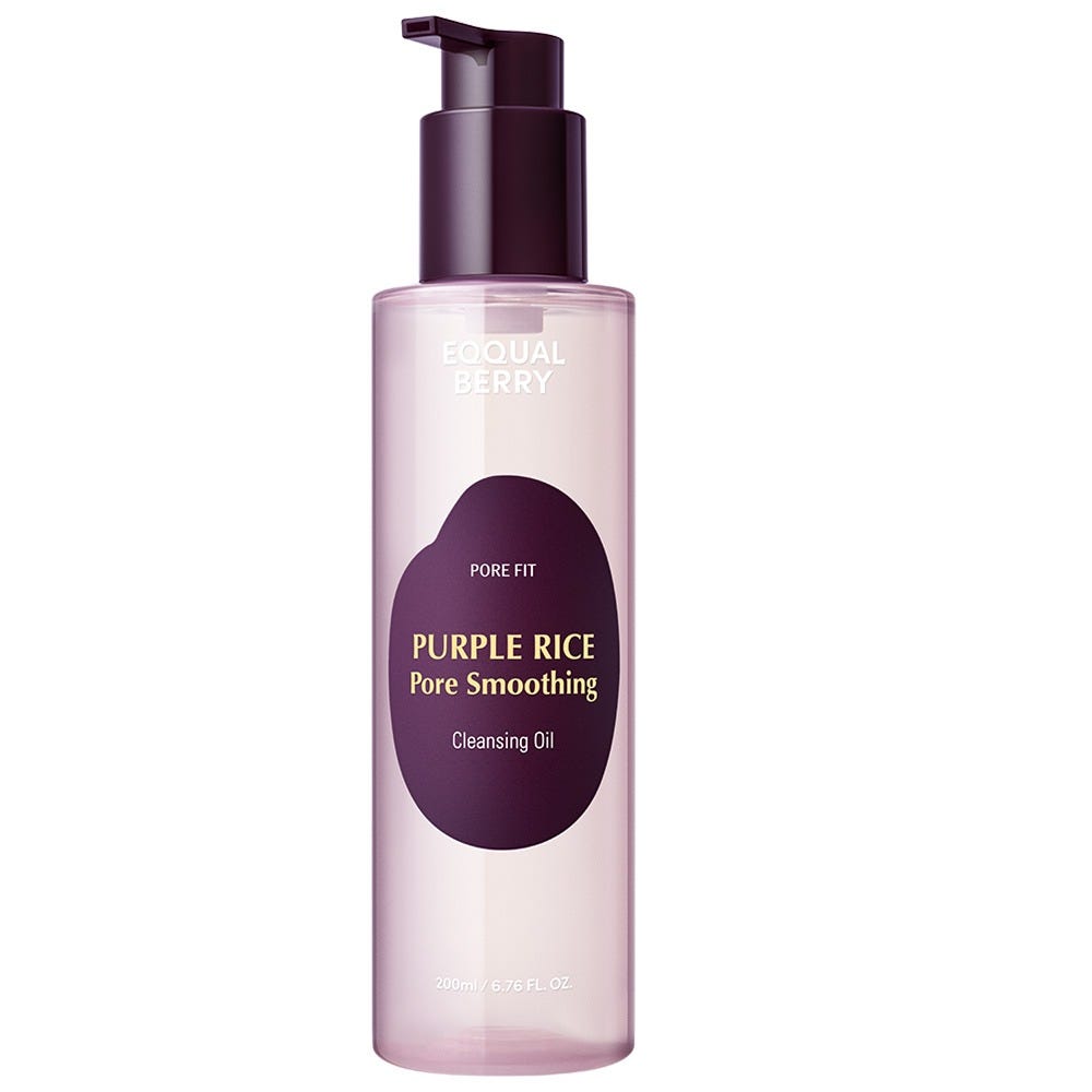 EQQUALBERRY Purple Rice Pore Smoothing Cleansing Oil 200 ml