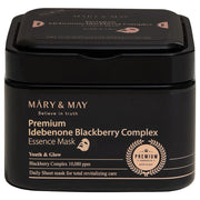 Mary & May Premium Idebenone Blackberry Complex Essence Mask 20 Stück