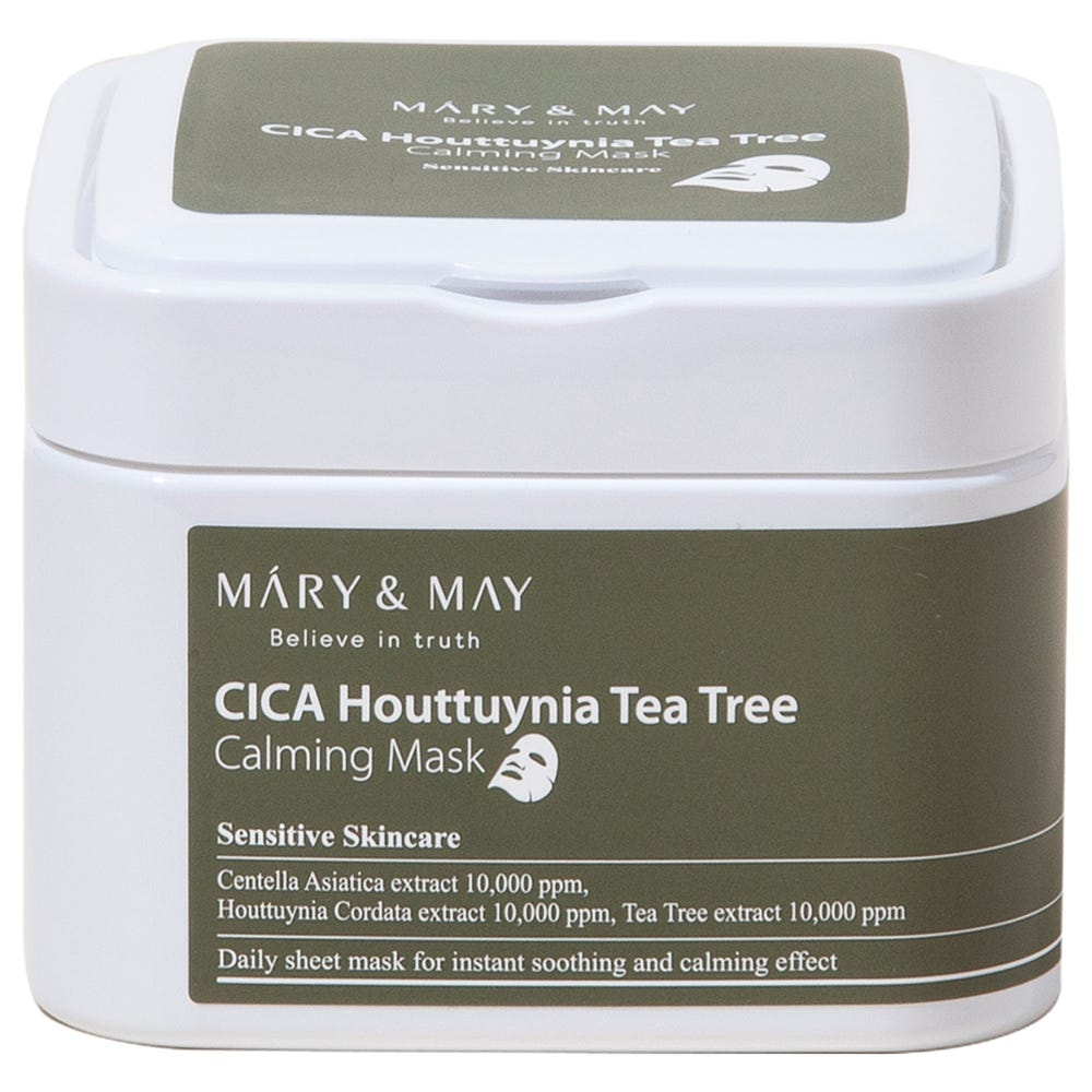 Mary & May CICA Houttuynia Tea Tree Calming Mask 30 Stück