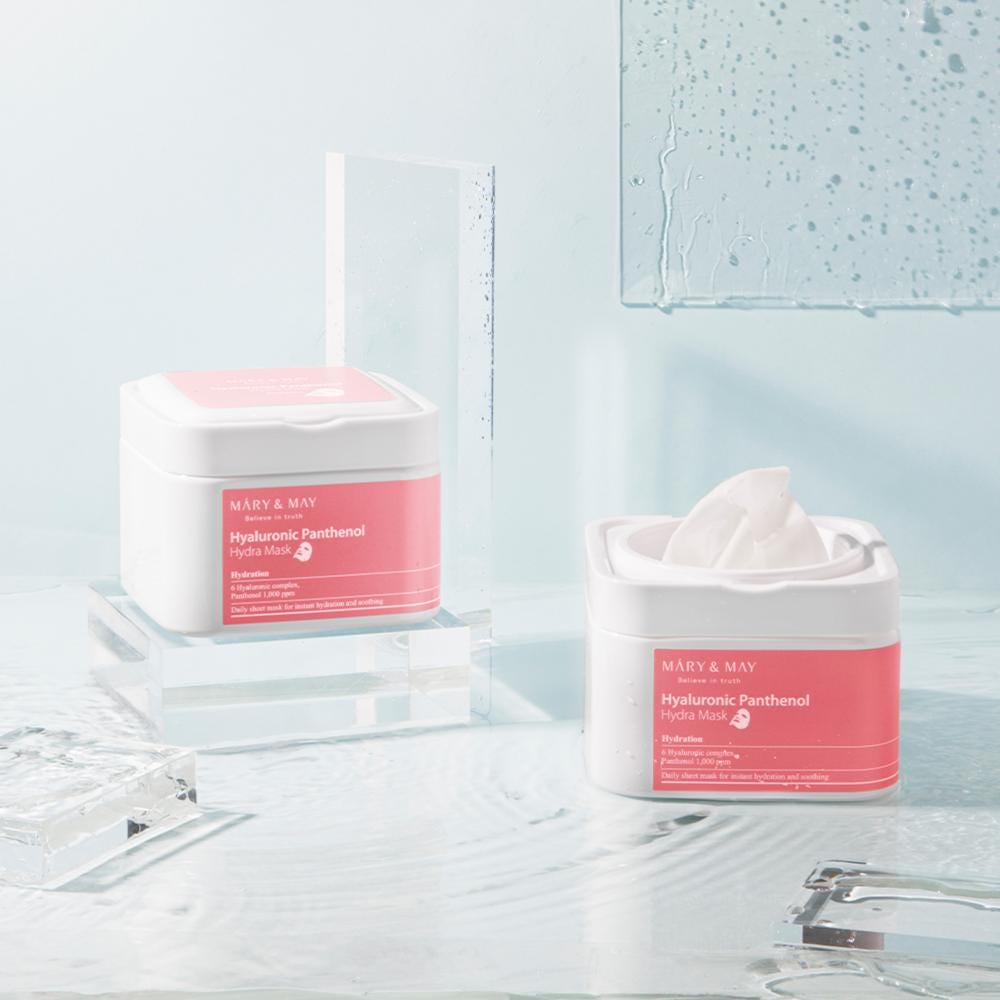 Mary & May Hyaluronic Panthenol Hydra Mask 30 Stück