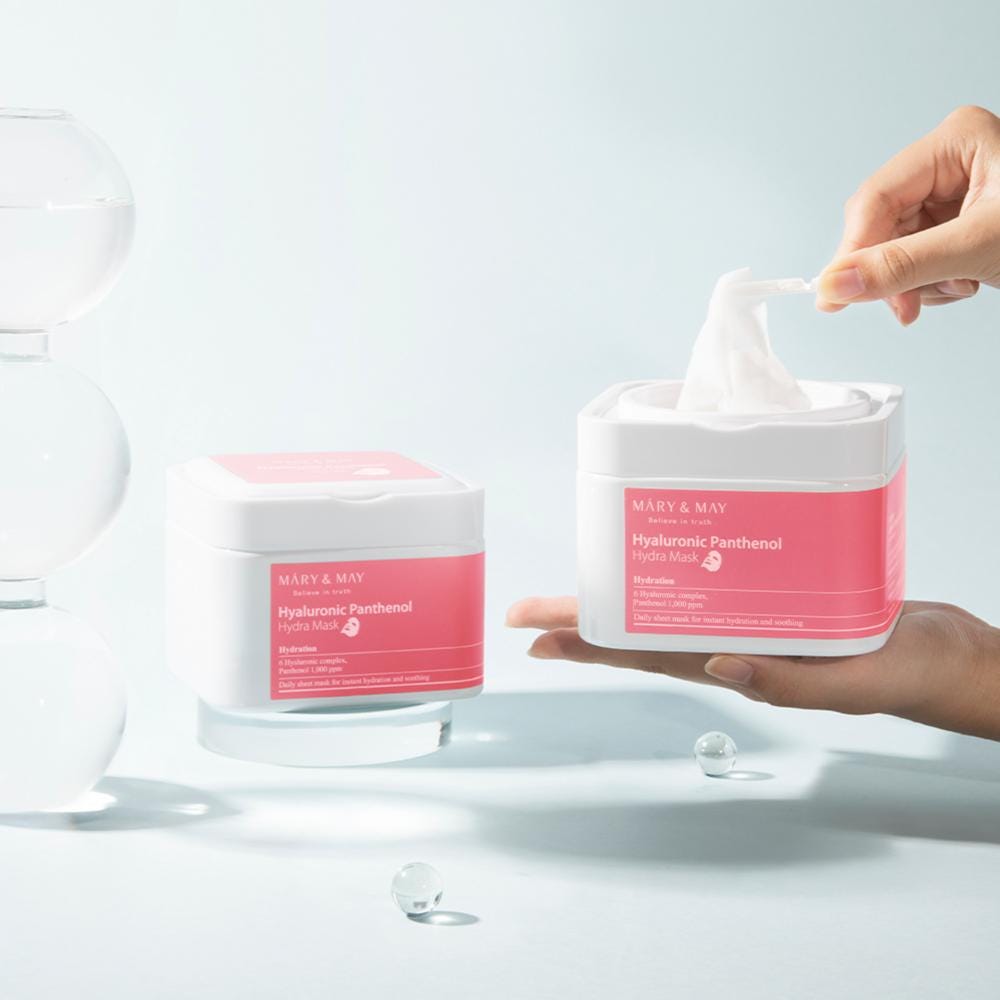 Mary & May Hyaluronic Panthenol Hydra Mask 30 Stück