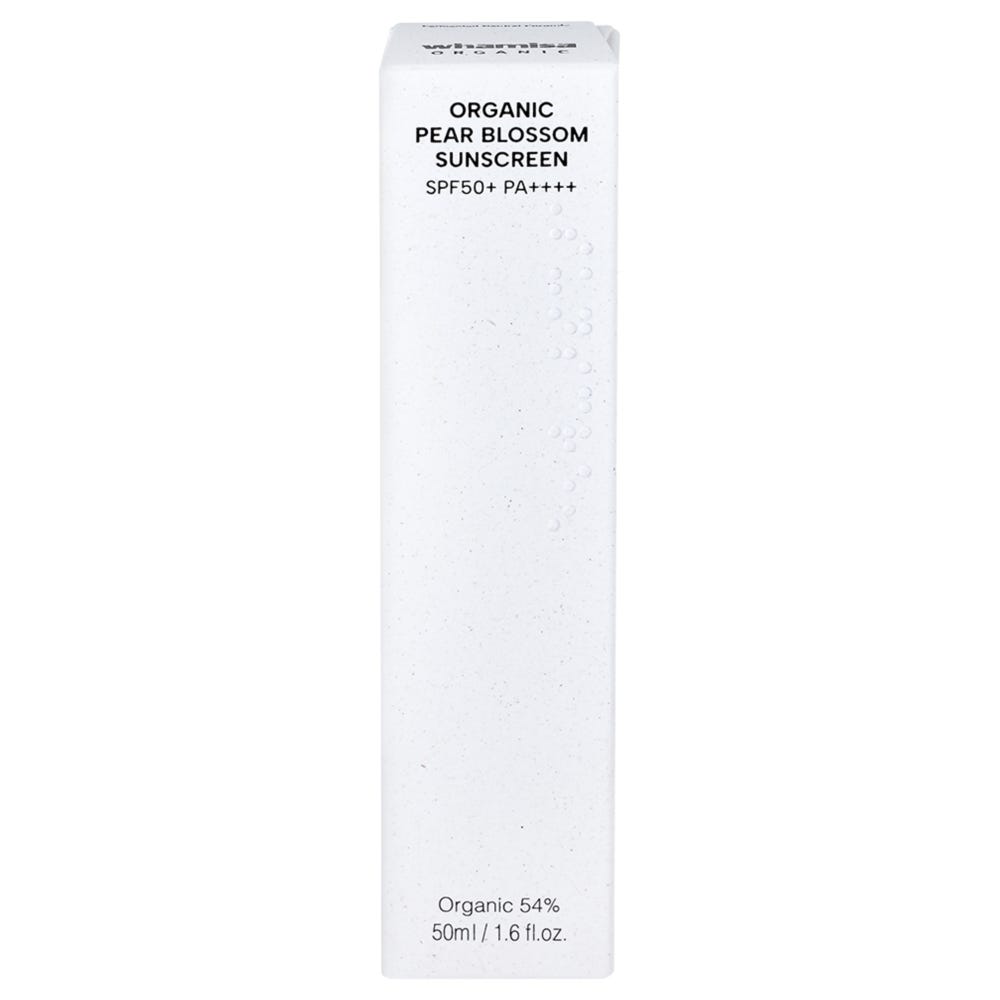 Whamisa Organic Pear Blossom Sunscreen 50 ml