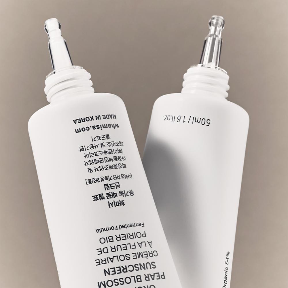 Whamisa Organic Pear Blossom Sunscreen 50 ml