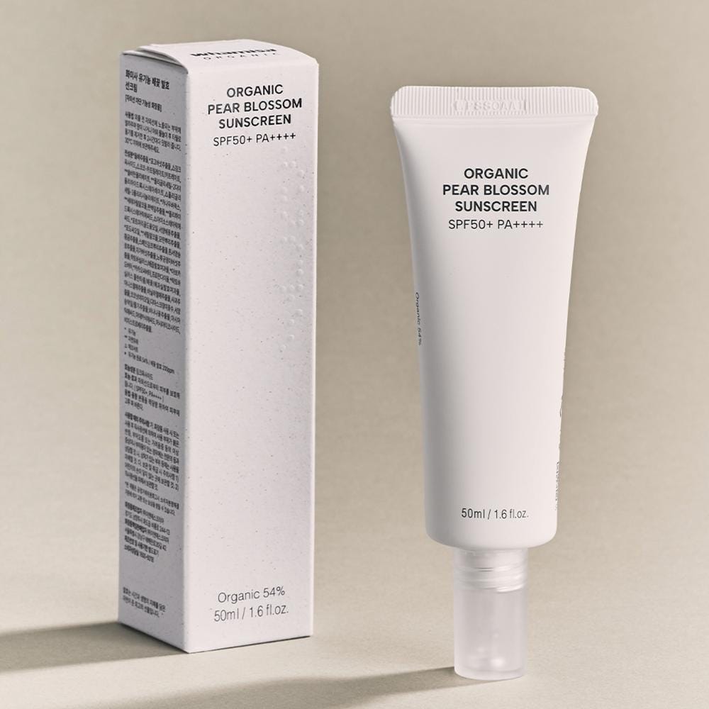 Whamisa Organic Pear Blossom Sunscreen 50 ml