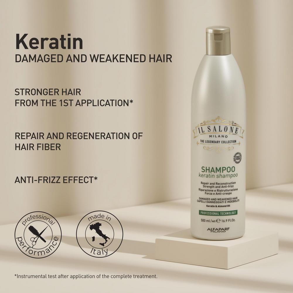 Il Salone Milano Keratin Shampoo 500 ml