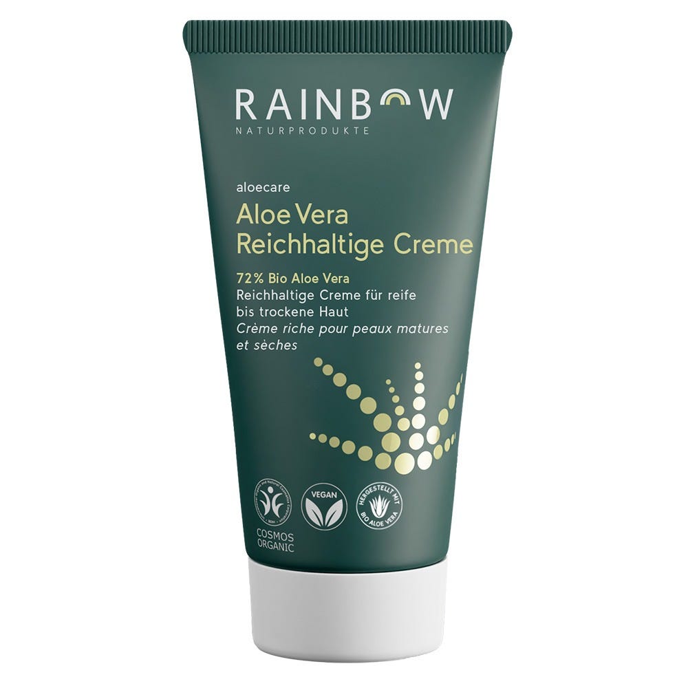 Rainbow aloecare Aloe Vera Reichhaltige Creme 50 ml