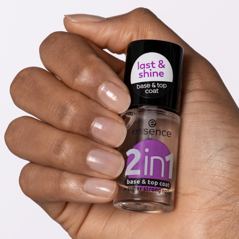 essence 2 in 1 base & top coat 8 ml