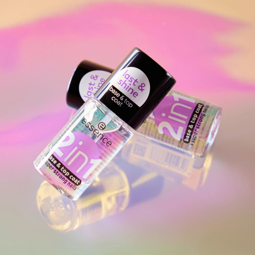 essence 2 in 1 base & top coat 8 ml