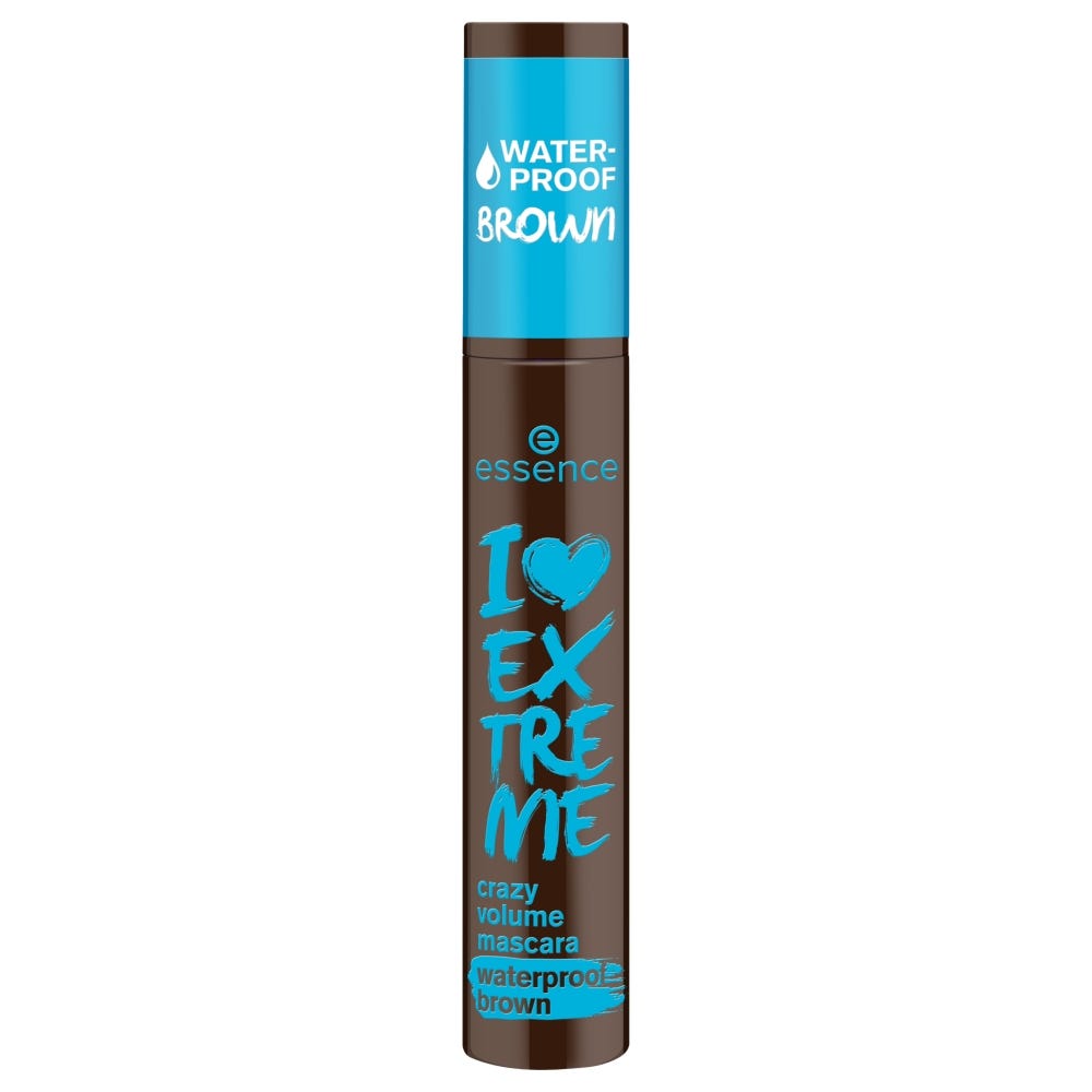 essence I LOVE EXTREME crazy volume mascara waterproof  brown 01 12 ml