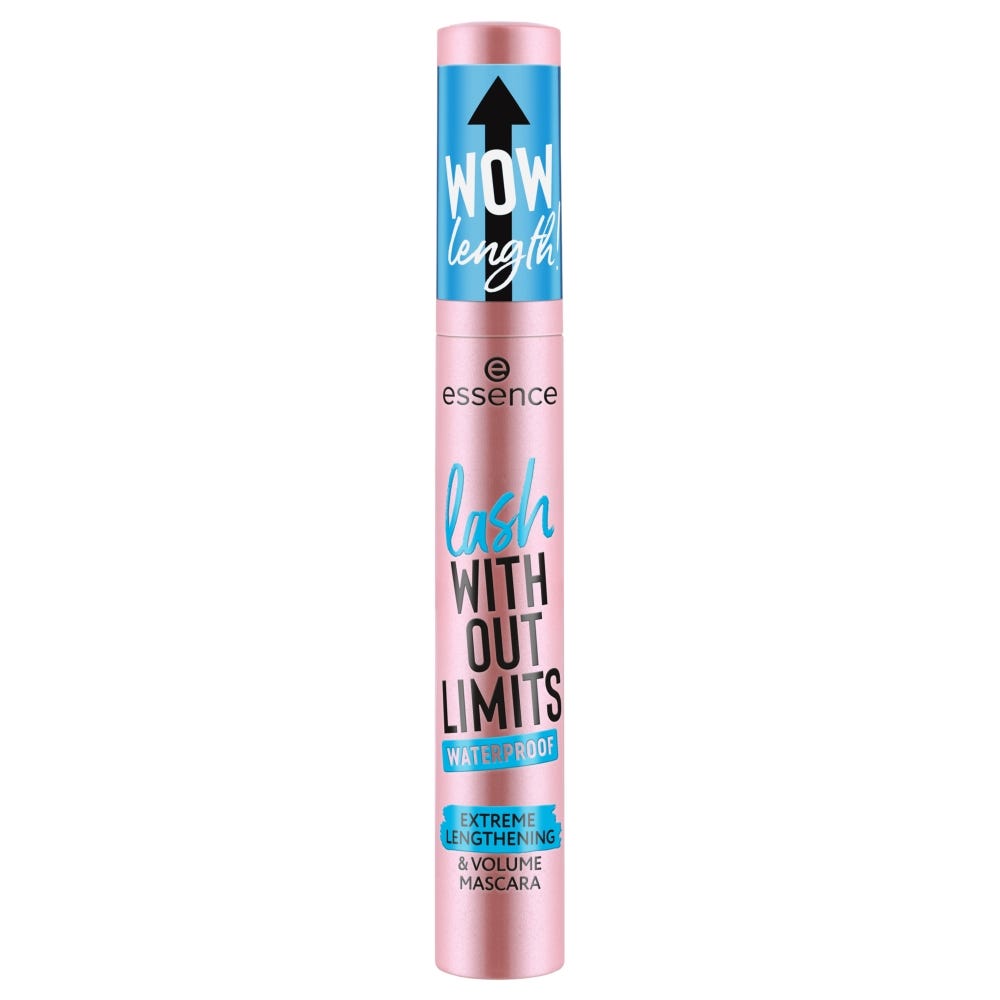 essence lash WITHOUT LIMITS WATERPROOF EXTREME LENGTHENING & VOLUME MASCARA 03 13 ml