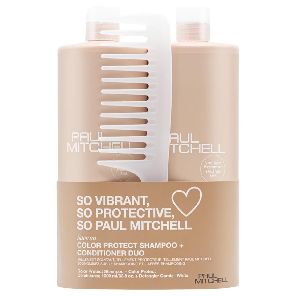 Paul Mitchell Big Color Protect + Detangler Comb Save on Duo