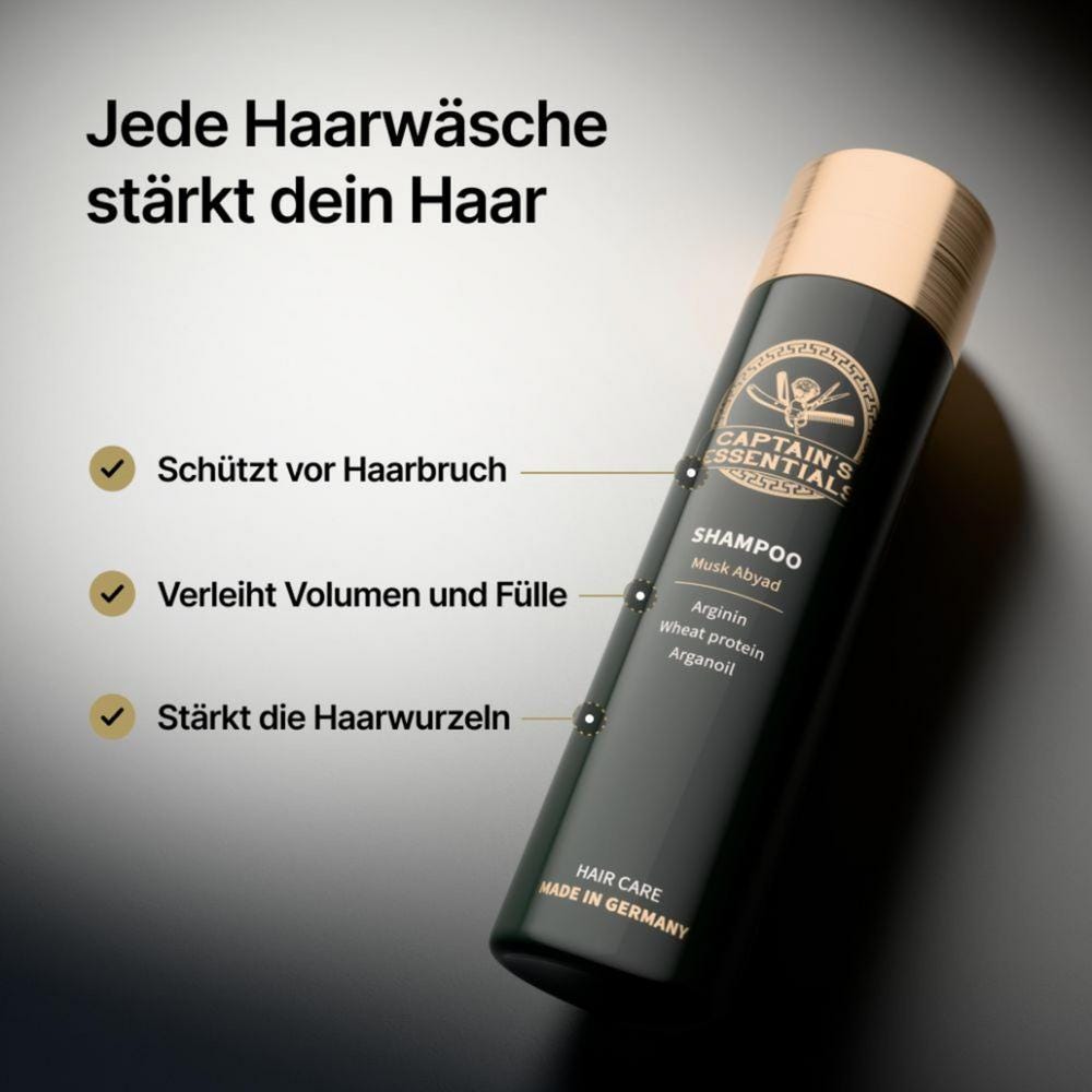 Captains Essentials Shampoo - Perfume free 250 ml