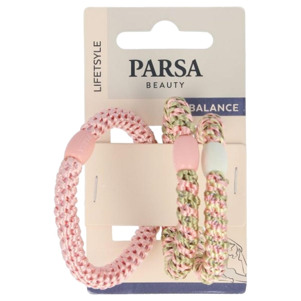 PARSA Beauty Haargummi mehrfarbig 3 Stück