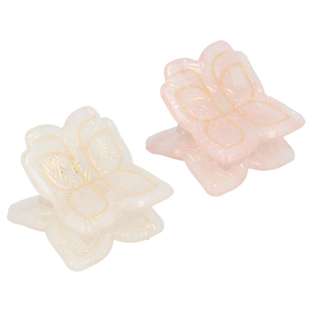 PARSA Beauty Haarklammer Schmetterling 2 Stück