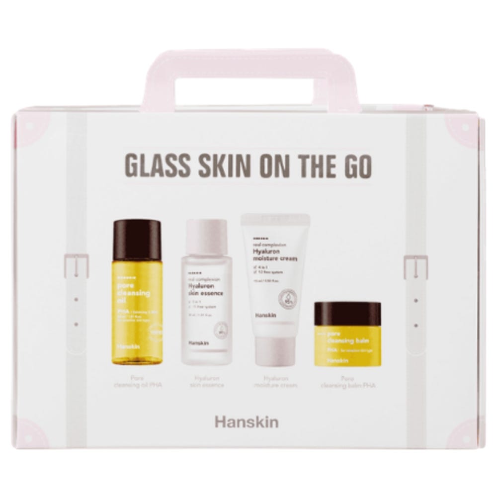 HANSKIN Set Glass Skin On the Go 1 stück