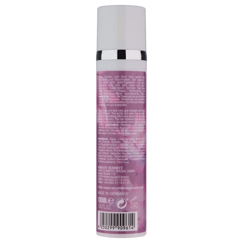 Margot Schmitt Lotus Haarkur mit Hopfen 100 ml