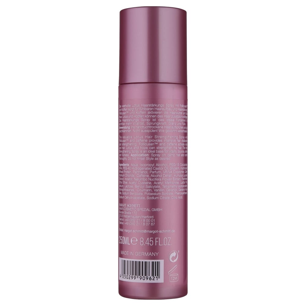 Margot Schmitt Lotus Haarstärkungsspray mit Follicusan & Koffein 250 ml