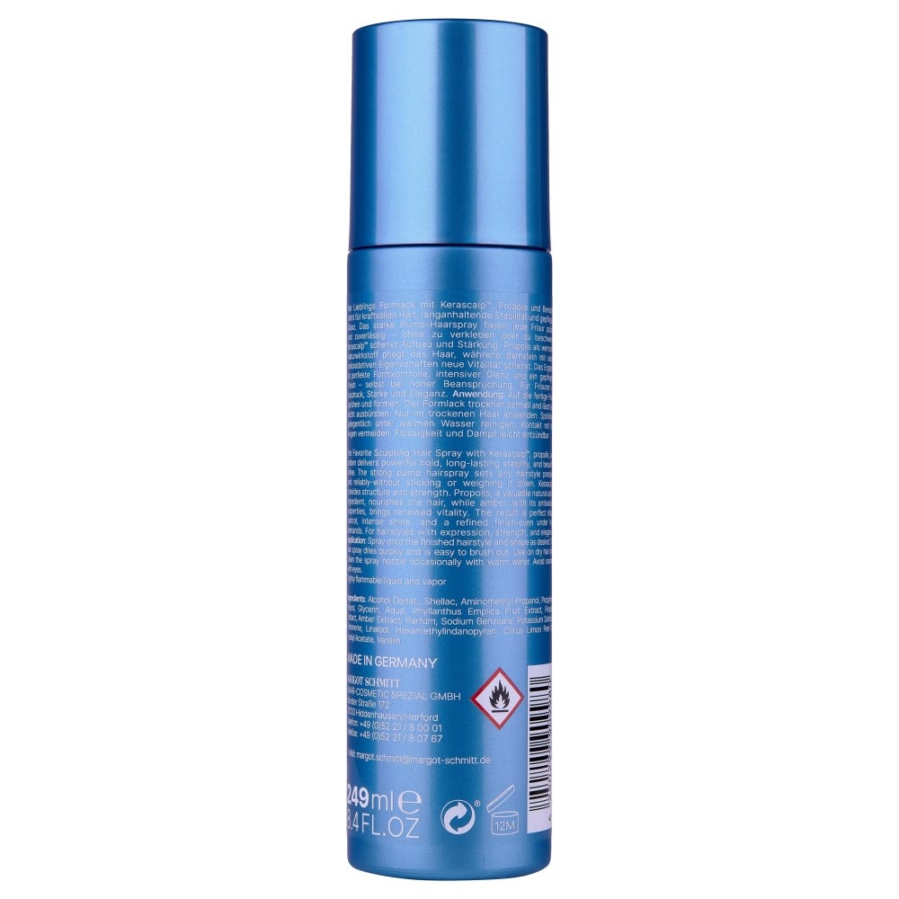 Margot Schmitt Lieblings Formlack mit Kerascalp Propolis & Bernstein 249 ml