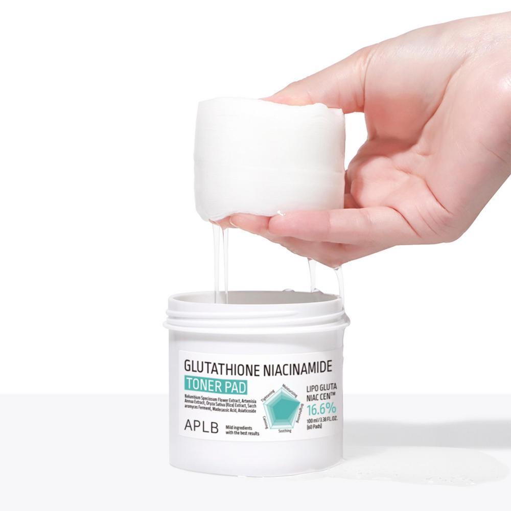 APLB Glutathione Niacinamide Toner Pad 100 ml