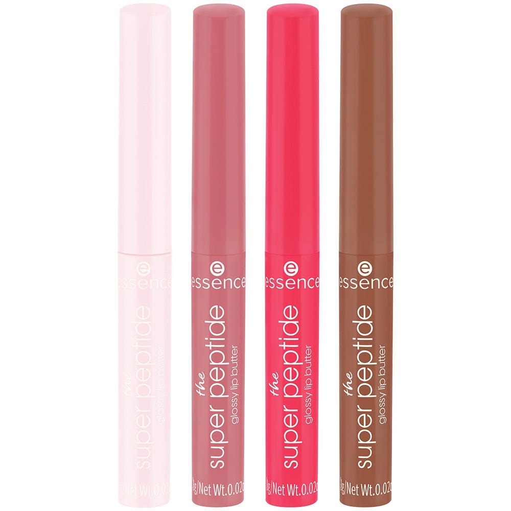 essence the super peptide glossy lip butter Set
