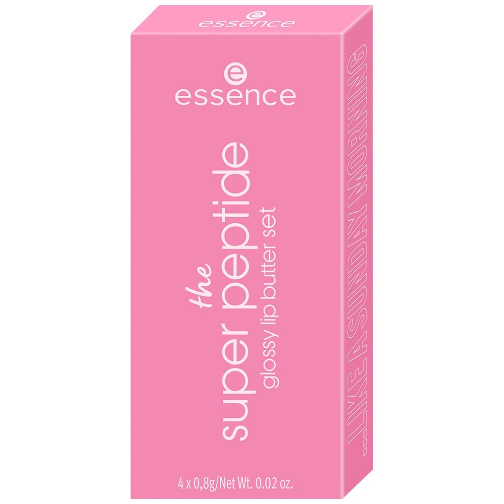 essence the super peptide glossy lip butter Set