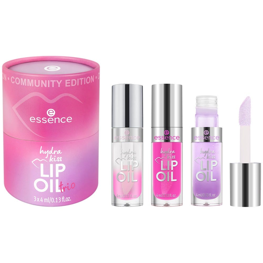 essence hydra kiss LIP OIL 01 Trio