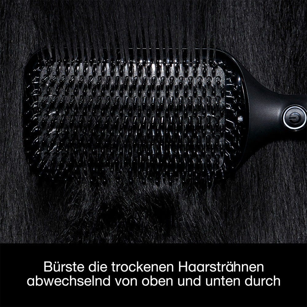 ghd glide+ max Smoothing Hot Brush in Schwarz