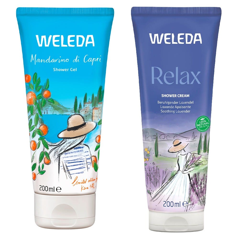 Weleda Geschenkset Mandarino & Relax 400 ml