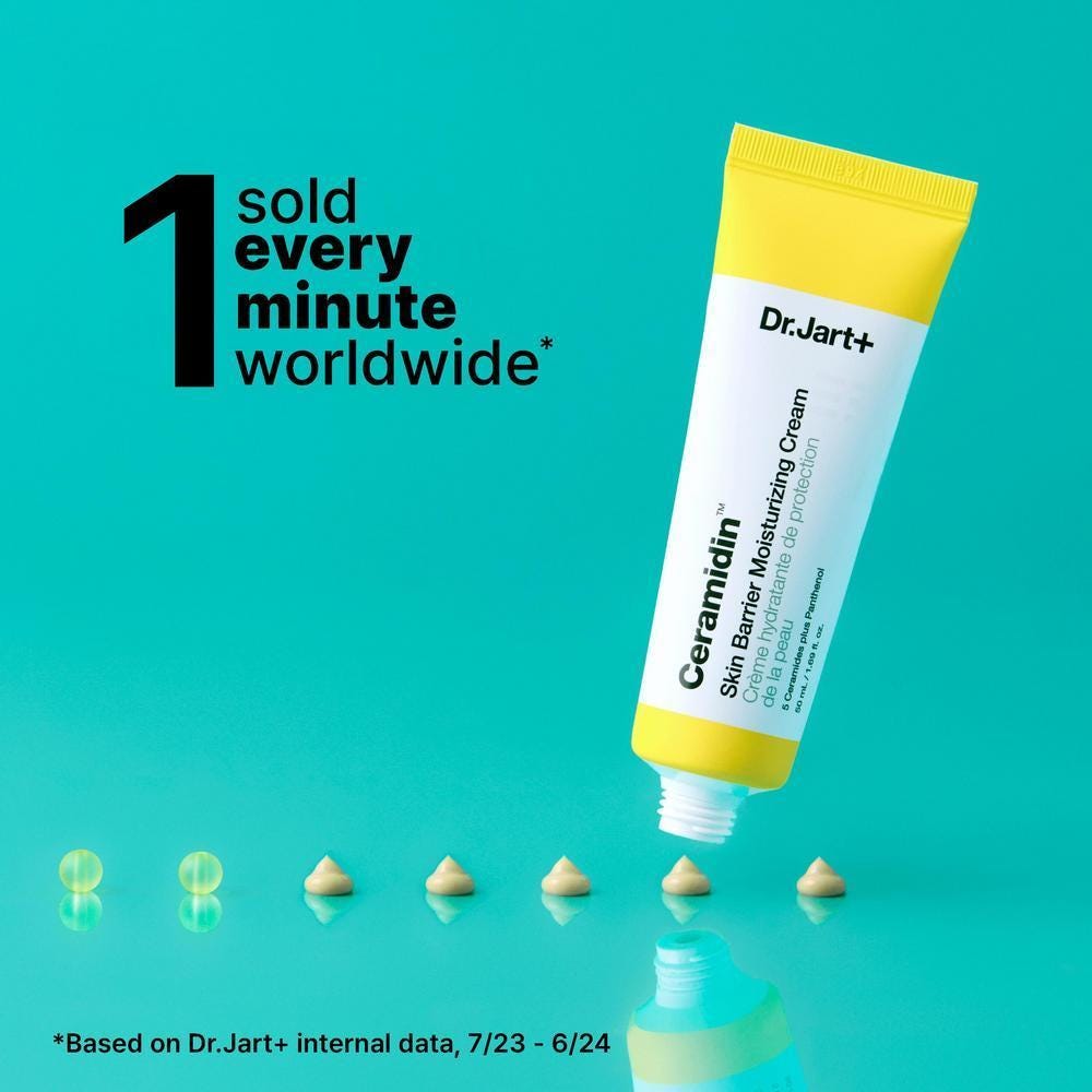 Dr.Jart+ Ceramidin Skin Barrier Moisturirizing Cream 50 ml