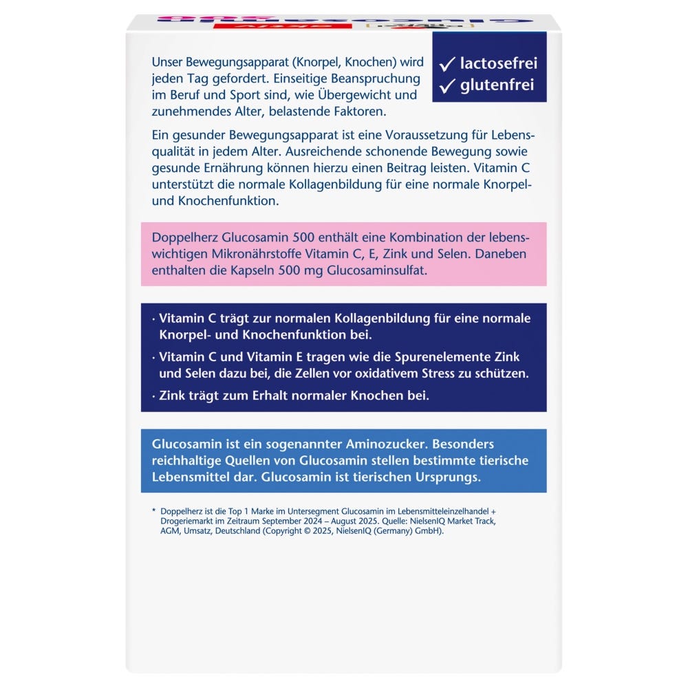 Doppelherz Glucosamin 500 120 Stück