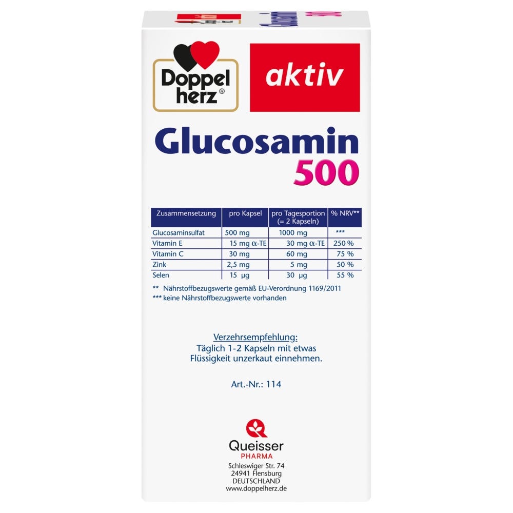 Doppelherz Glucosamin 500 120 Stück