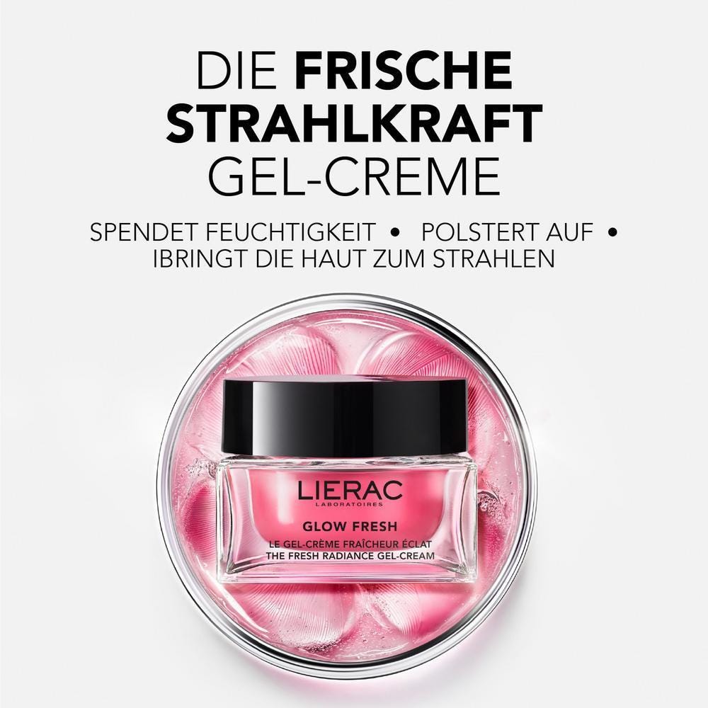 LIERAC Glow Fresh Strahlkraft Gel- Creme 50 ml