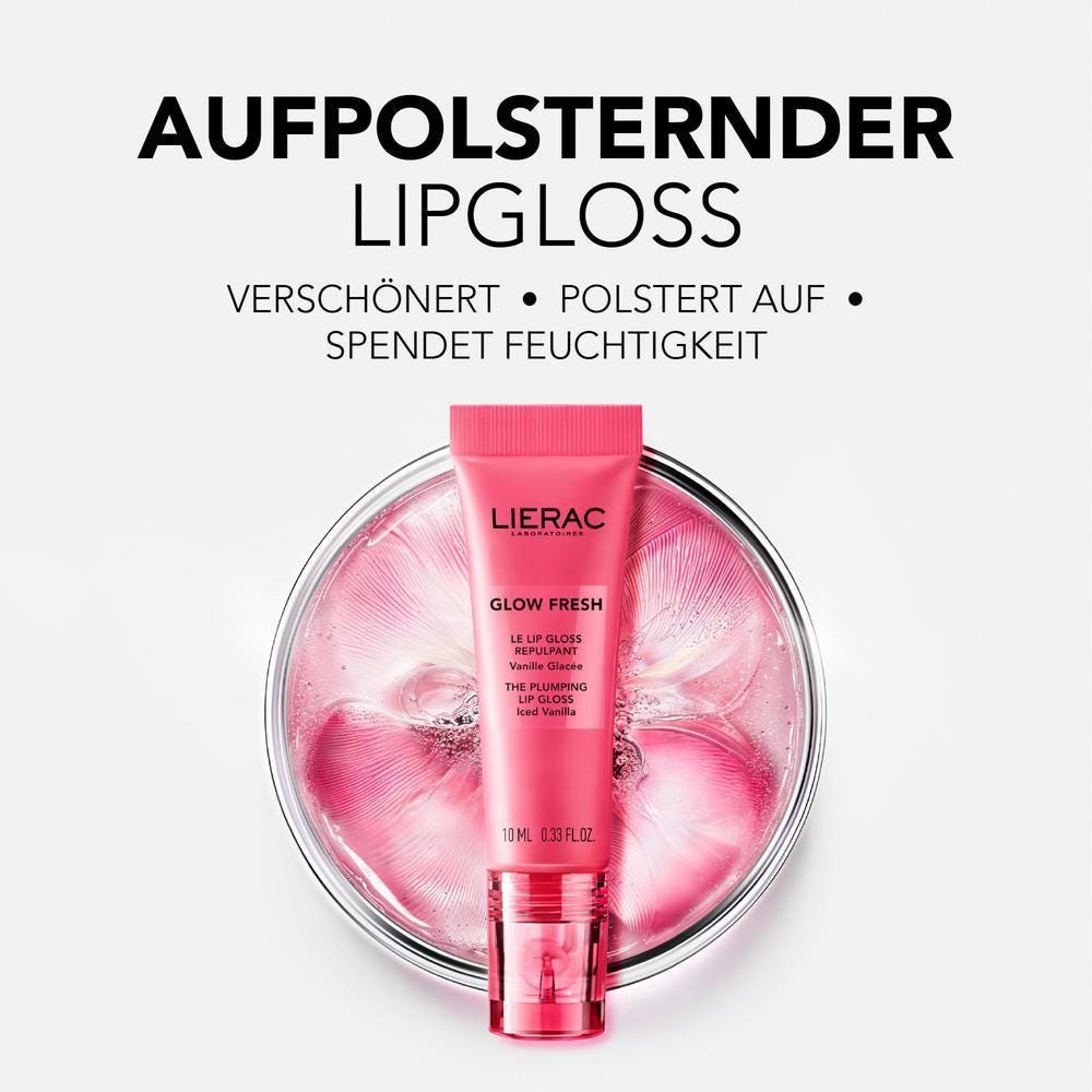LIERAC Glow Fresh Aufpolsternder Lipgloss 10 ml