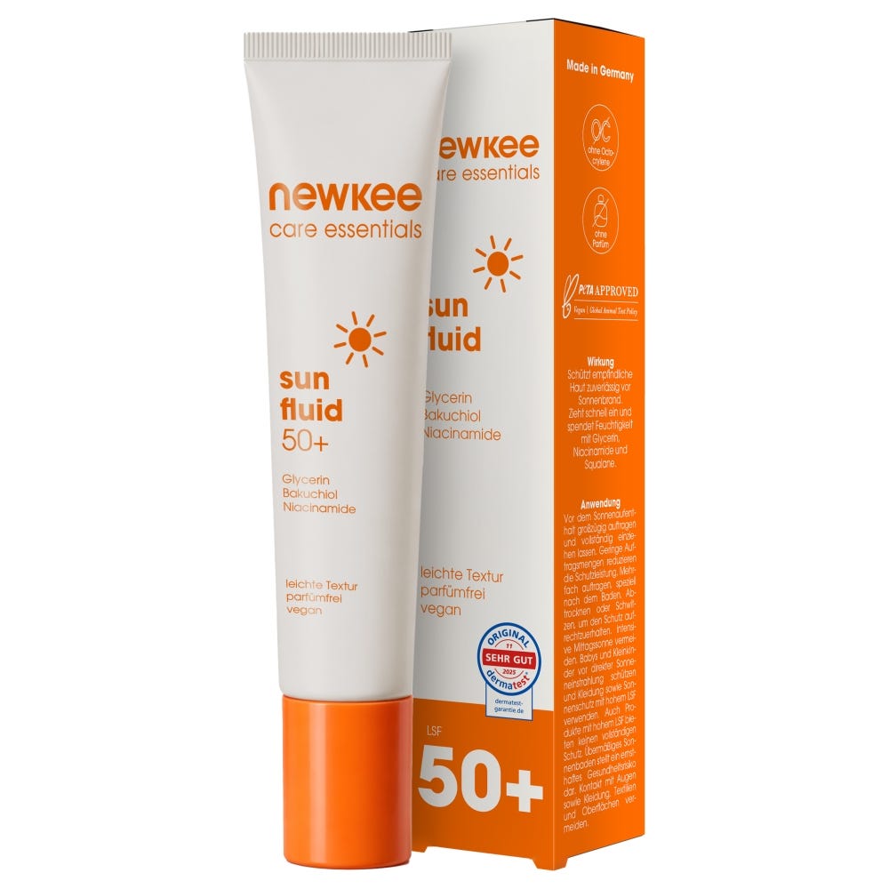 newkee sun fluid SPF 50+ 40 ml
