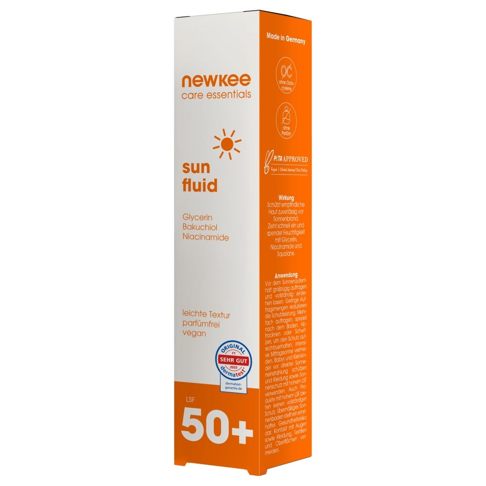 newkee sun fluid SPF 50+ 40 ml