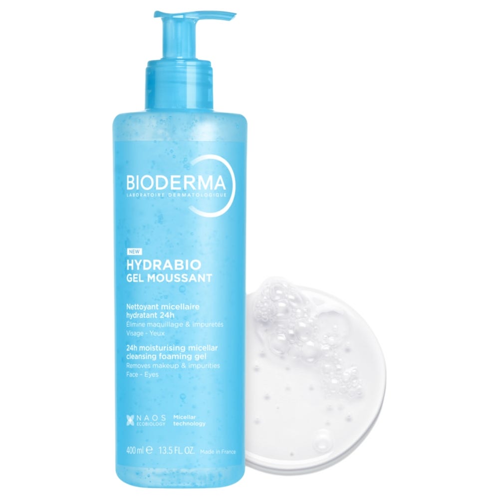 BIODERMA Hydrabio Gel moussant 400 ml