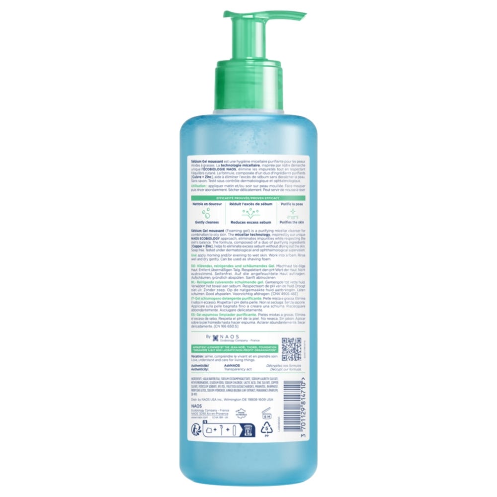 BIODERMA Sébium Gel moussant 400 ml