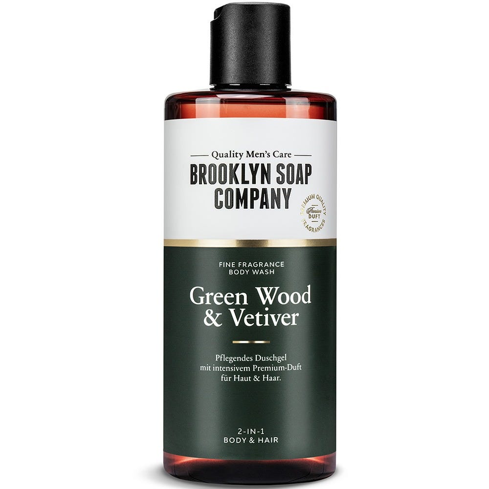 Brooklyn Soap Body Wash Green Wood & Vetiver 300 ml