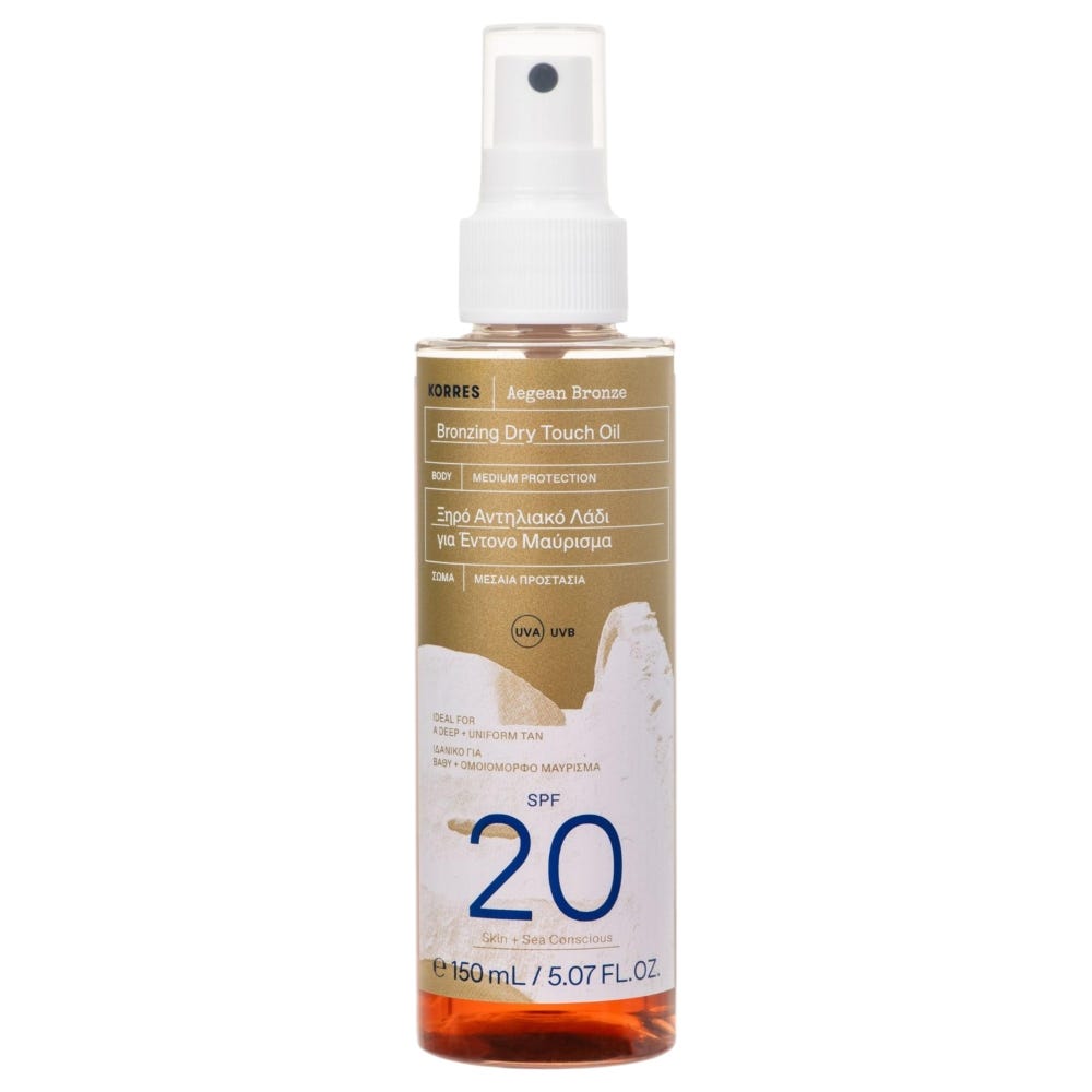 Korres AEGEAN BRONZE Bronzing Trockenöl SPF 20