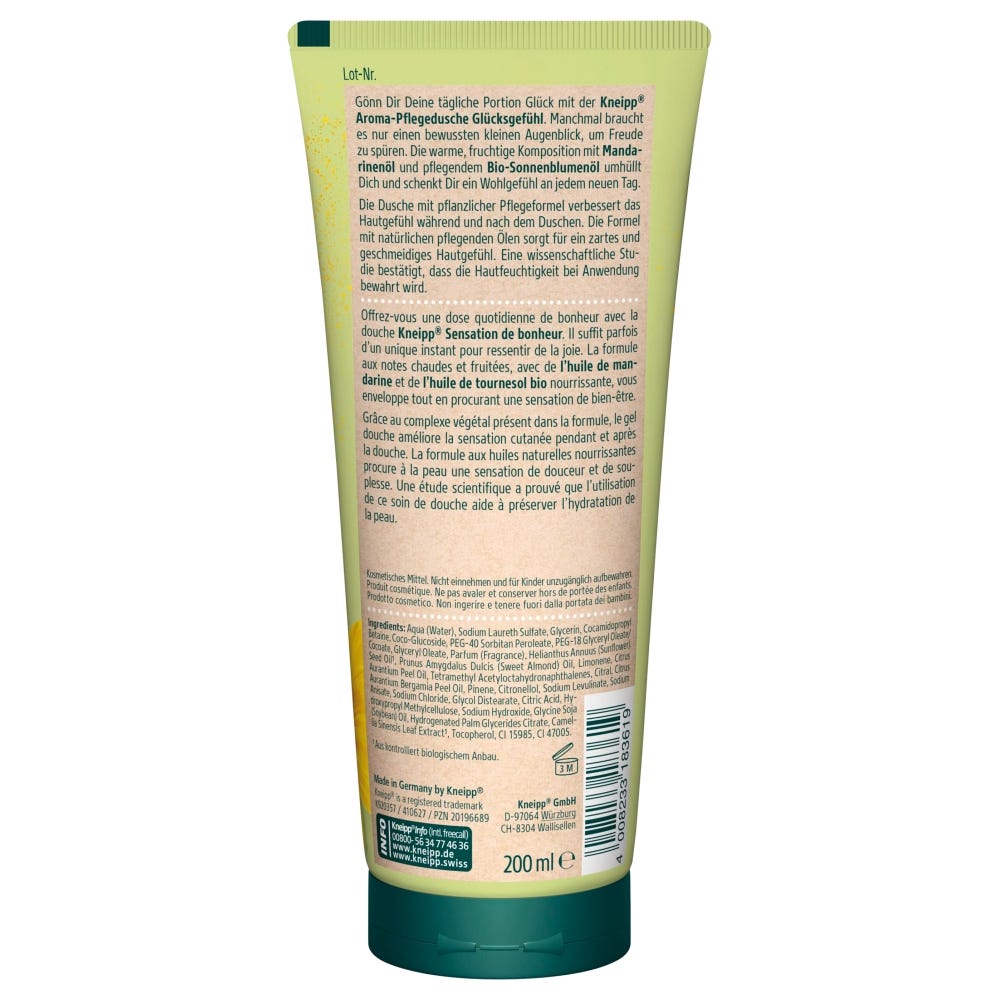 Kneipp Aroma-Pflegedusche GlücksGEFÜHL 200 ml