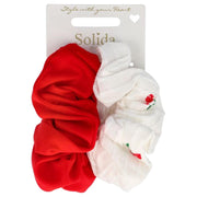 Solida Scrunchie mehrfarbig 11 cm 2 Stück