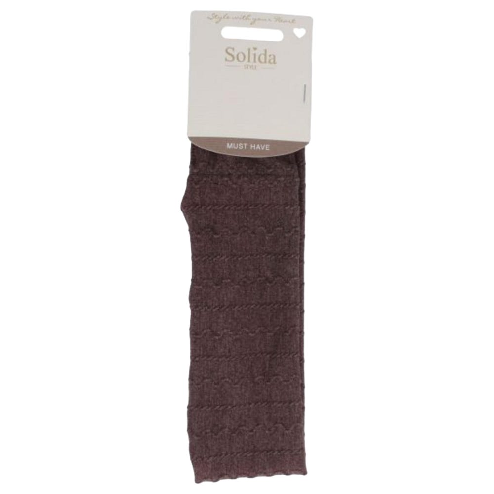 Solida Haarband flach braun 1 Stück