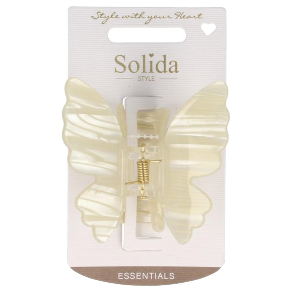 Solida Haarklammer Schmetterling 1 Stück