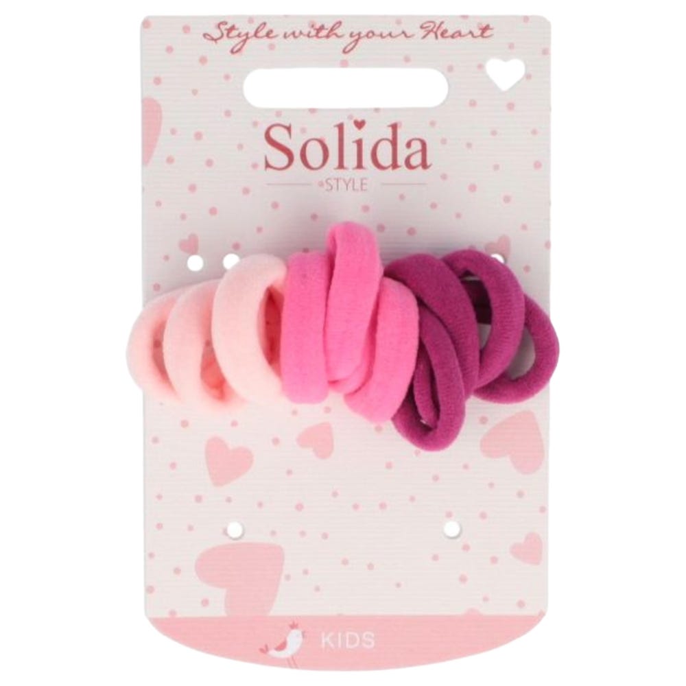 Solida Haargummi Italiener uni 1,5 cm 12 Stück