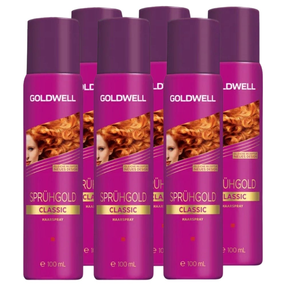 Goldwell Sprühgold Classic Haarspray Bundle 6x100 ml